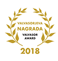 Valvasorjeva nagrada 2018