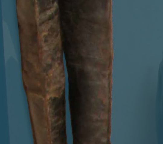 Visoki škornji na vihala, druga polovica 19. stoletja