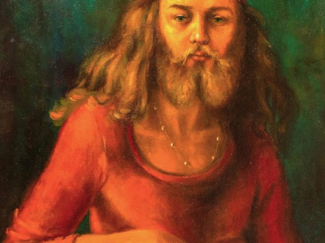 Avtoportret, 1974 olje na platnu, 45 x 65 cm